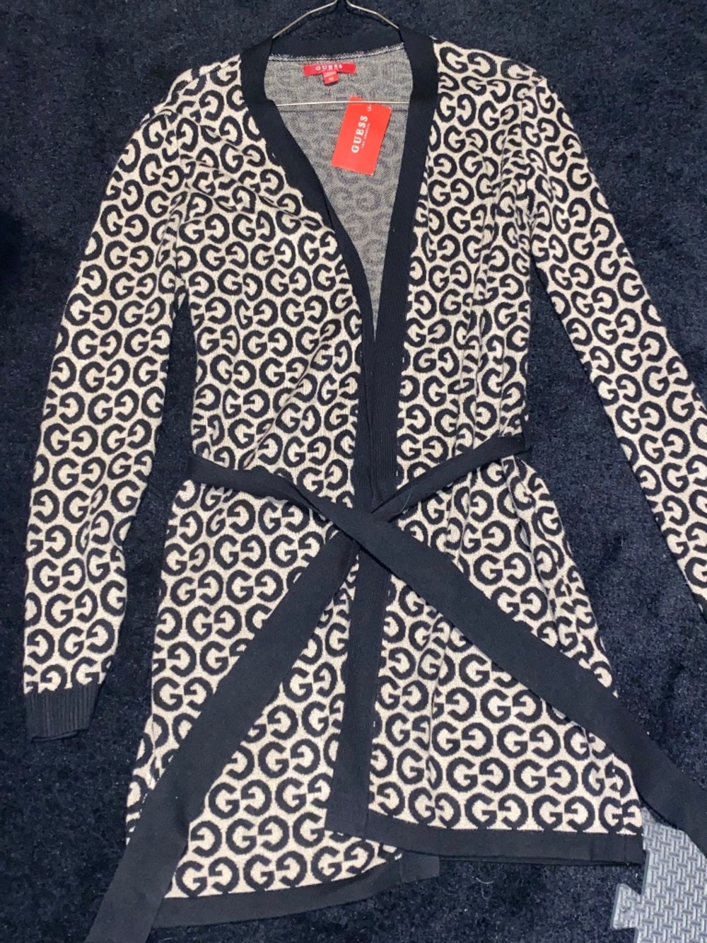 Guess Pull Over Cardigan Sweater